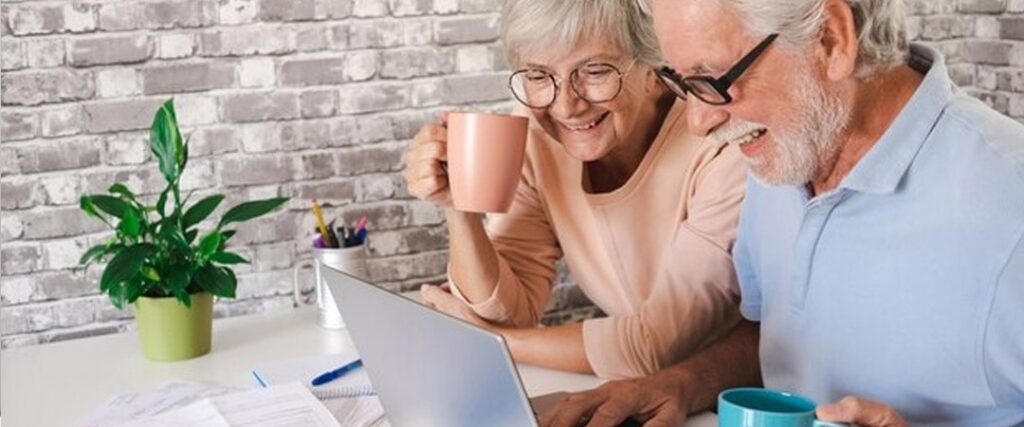 A man looking at a pension plan and annuity options to secure his retirement years