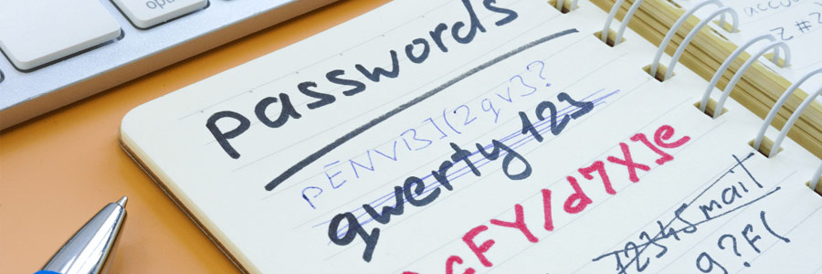 Changing passwords so you do not have the same password for different domains