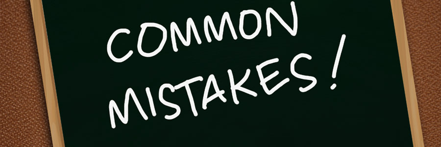 An illustration warning against common mistakes in managing health savings accounts.