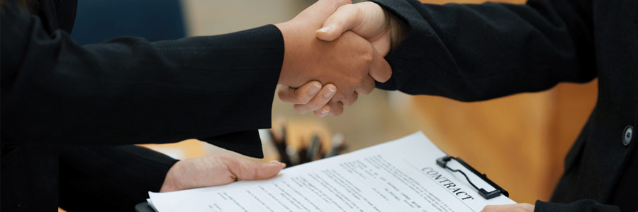 A deal with a brokerage firm