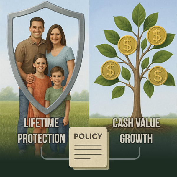 Policy Life Time Protection and Cash Value Growth